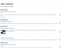 Tablet Screenshot of javajirawat.com